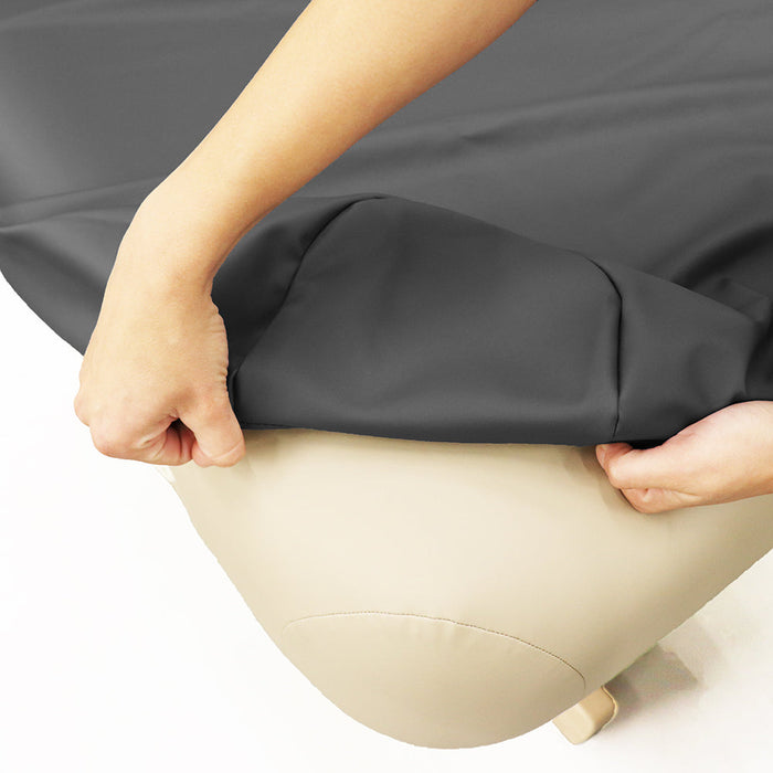 Fitted Massage Table Cover. Fits 6" Padding