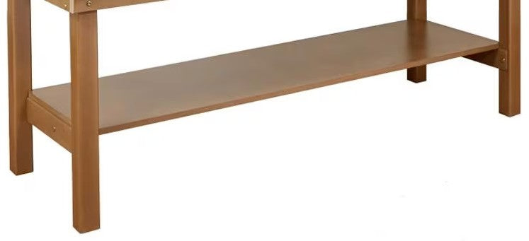 Treatment Table w/ Adjustable Back & Shelf (Powerline) [Bariatric Option]