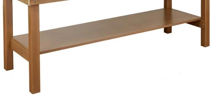 Treatment Table w/ Flat Top & Shelf (Powerline) [Bariatric Option]