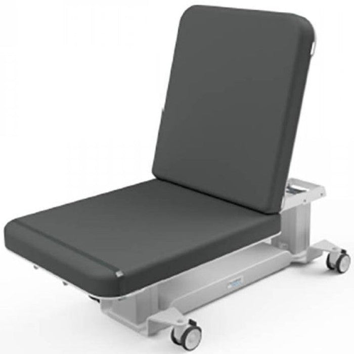 Power Hi-Lo 2-Section EA Imaging Table w/ Adjustable Back & Casters [Side Rails, Stirrups & Bariatric Option]