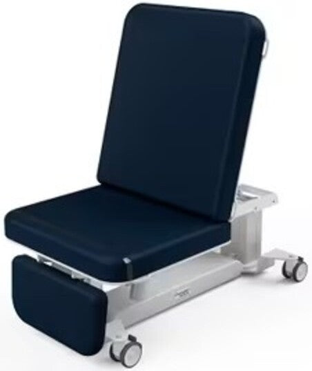 Power Hi-Lo EA Imaging Table w/ Adjustable Back, Drop Section & Casters [Side Rails, Stirrups & Bariatric Option]