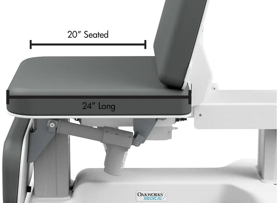 Power Hi-Lo Procedure Chair / Table w/ Adjustable Back & Drop Section. 3000 [Side Rails Option]