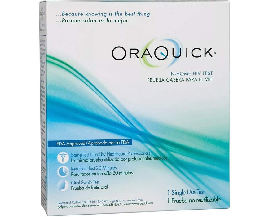 OraQuick In-Home HIV Rapid Test Kit - 6/bx