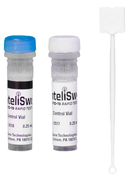 COVID-19 Test Kit Controls for Inteliswab Covid-19 Swab Test Kit Pro (1/ea)