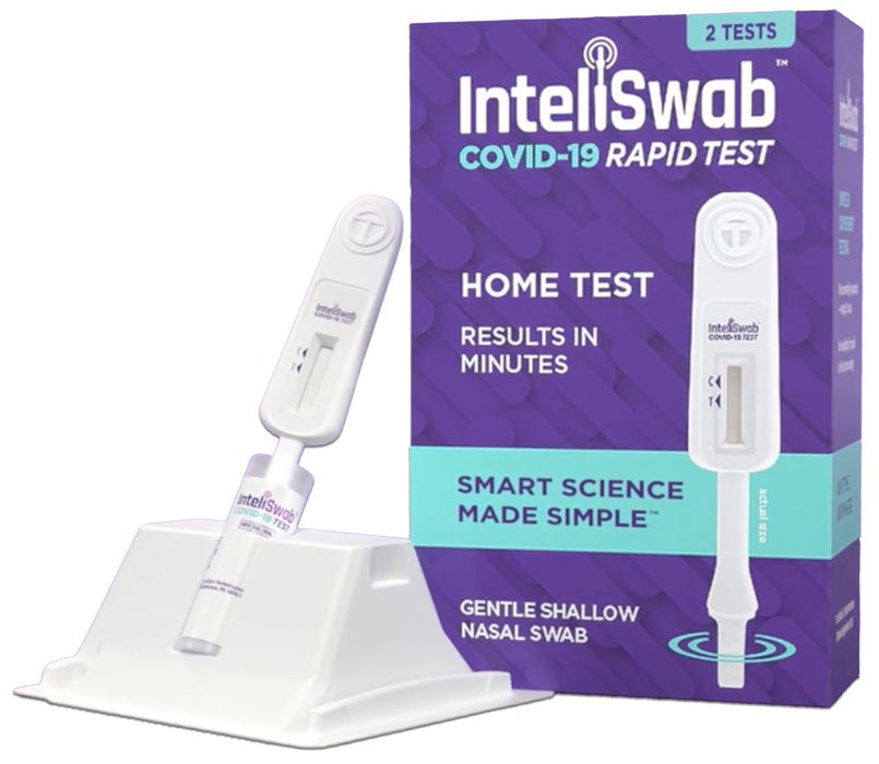 Inteliswab COVID-19 Nasal Swab Test Kit (25/bx)