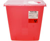 Sharps Disposal Container w/ Half Flip & Rotary Lid. 3 Gallon (10/cs)