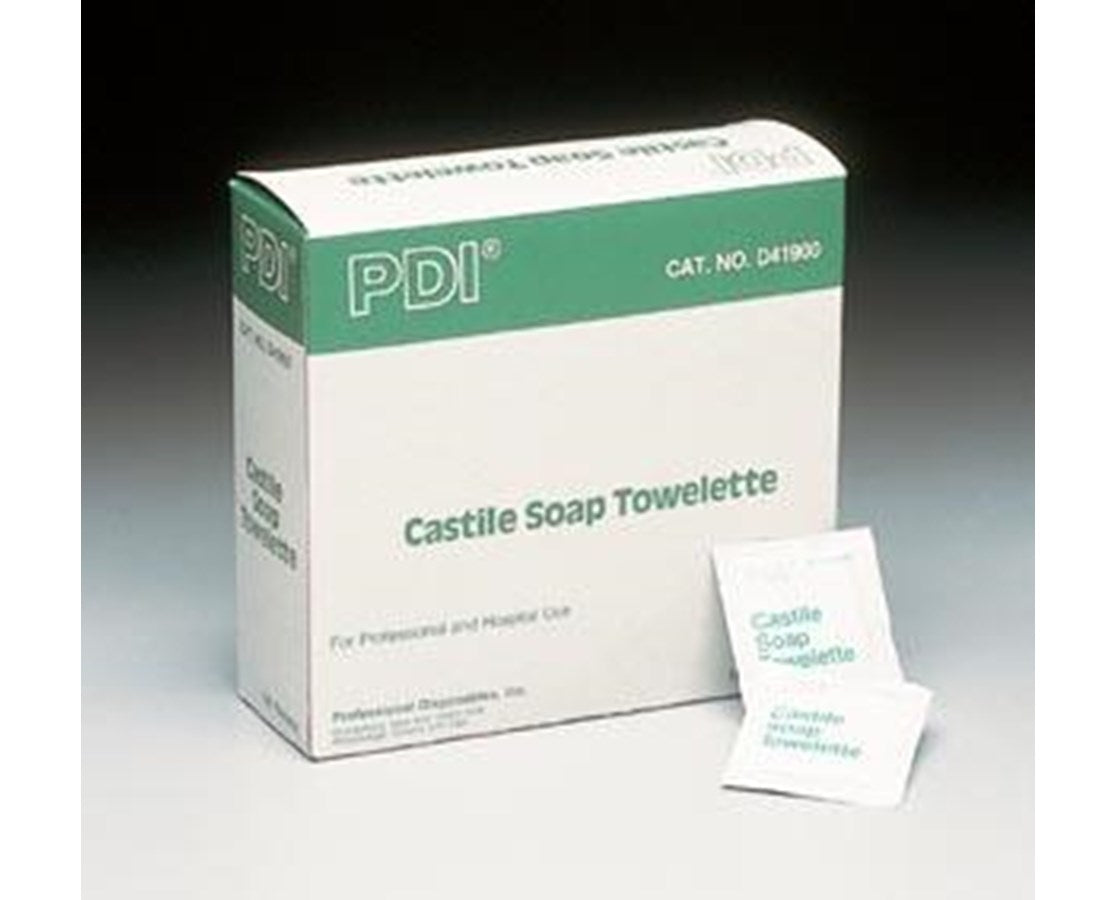 PDI CASTILE Soap Towelette. Save at Tigermedical — Tiger Medical
