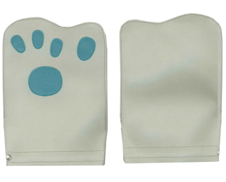 Vinyl Pediatric Stirrup Covers - Paw Print