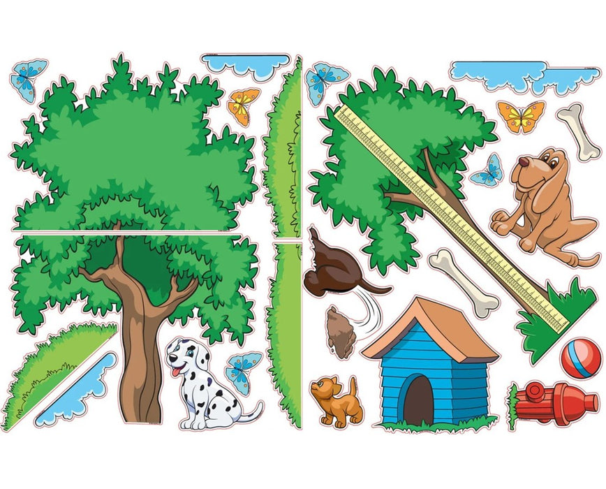 Vinyl Pediatric Wall Decal Kit - Puppy