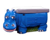 Pediatric Cabinet Exam Table w/ Adjustable Back, Zoopal Hippo