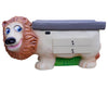 Pediatric Exam Table w/ Adjustable Back & Drawers, Zoopal Lion