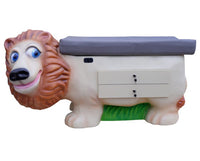Pediatric Exam Table w/ Adjustable Back & Drawers, Zoopal Lion