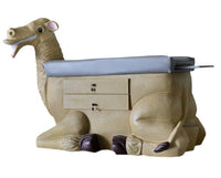 Zoopal Camel Pediatric Exam Table w/ Adjustable Back & Drawers