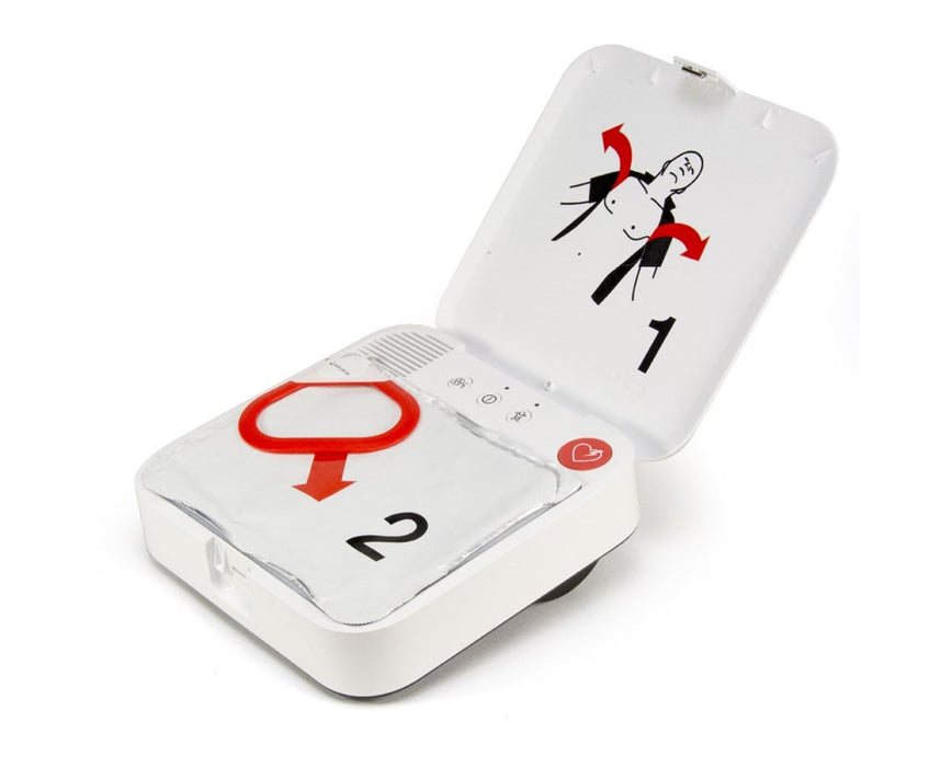 LIFEPAK CR2 AED Defibrillator Semi-Automatic, English (includes Semi-Rigid Carry Case)