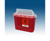 5.4 Qt. BD Compatible Biohazard Sharps Disposal Container. Red (20/cs)
