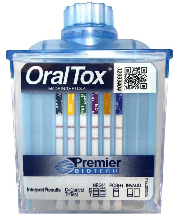 Saliva Alcohol Test [IVD] (25/bx)