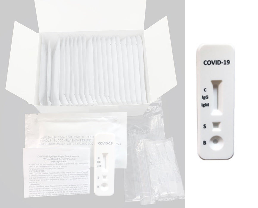 COVID-19 Antibody Rapid Test Kits - 20/bx