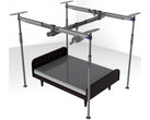 Pressure Fit 4-Post Free Standing Track System