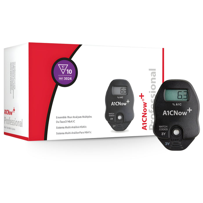 A1CNow+ HBA1C Point-of-Care Test (10/bx)