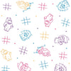 Printed Exam Table Paper Rolls, Pediatric 125 ft. Crepe Pedia Pals. 21
