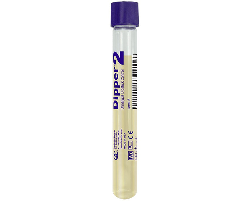 Dipper Urine Dipstick Control Level 2, 6 x 15ml