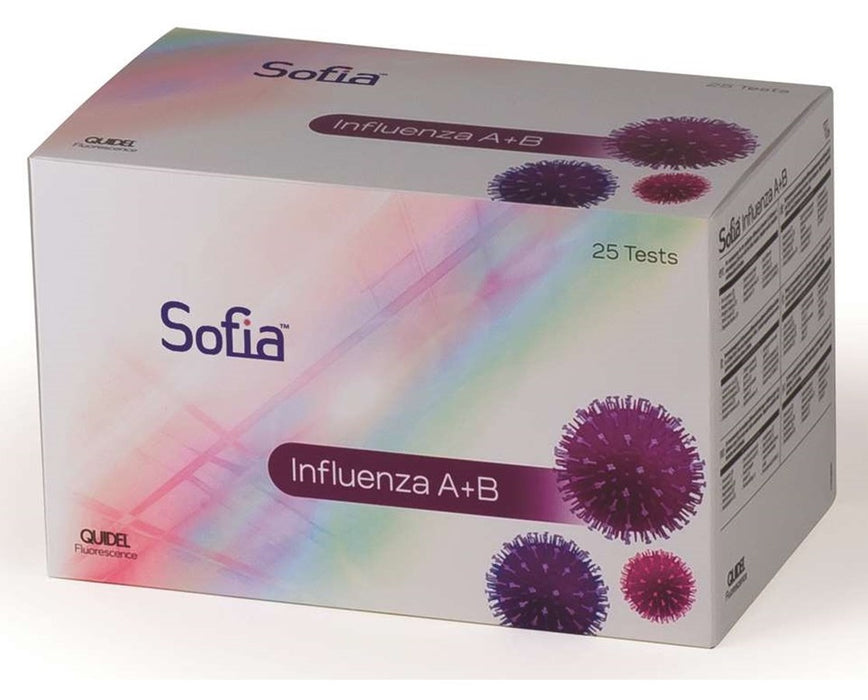 Sofia 2 Influenza A+B FIA Test Kit - 1 Leased Analyzer, 1 Install Pack, 1 Flu Kit - 25/kt