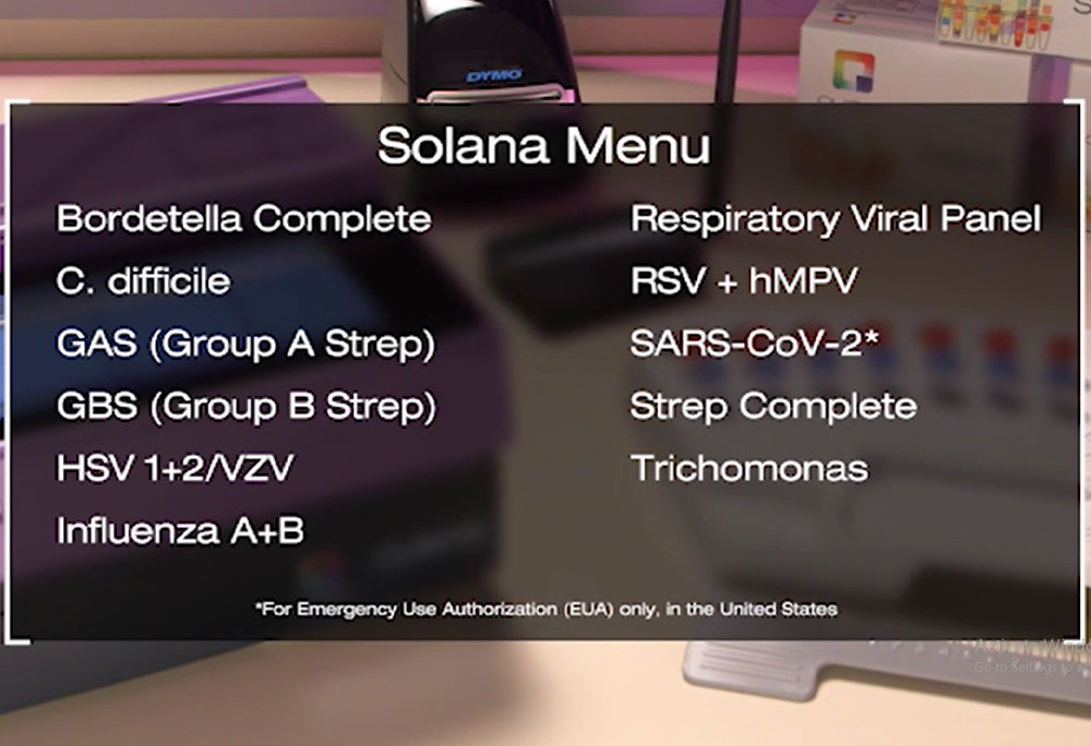 Solana Refurbished Molecular Testing Instrument