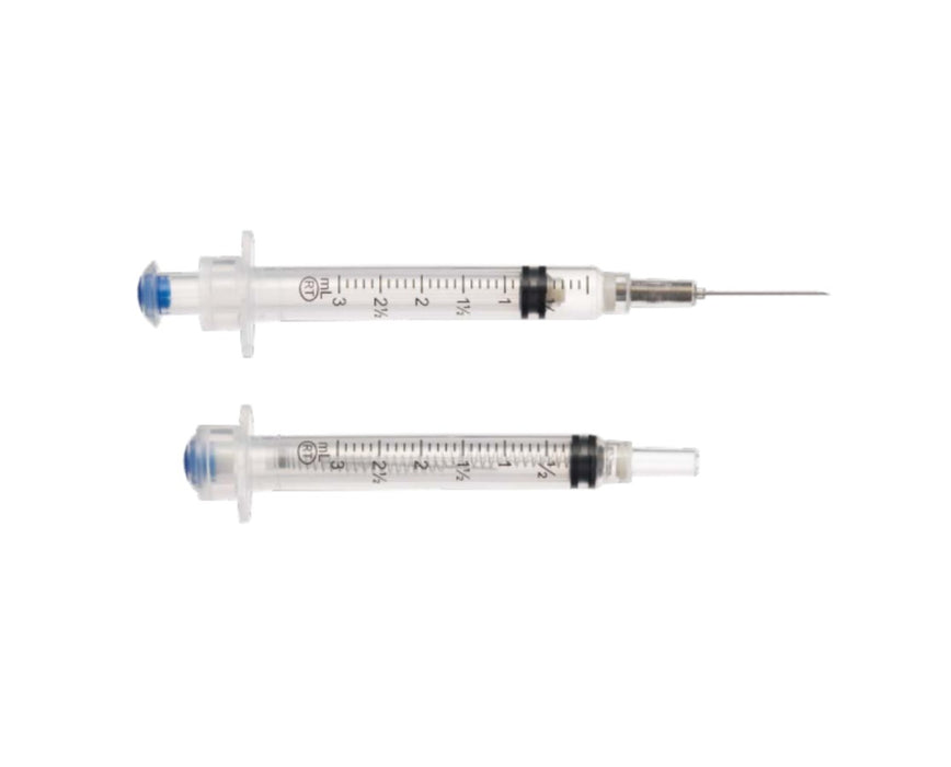 5mL VanishPoint Syringe w/ 22G x 1" Needle (600/case)