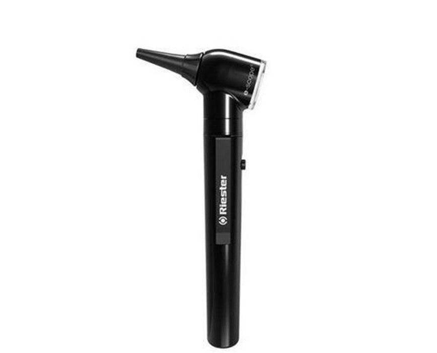 E-scope Fiber Optic Otoscope - 2.5V Xenon, Black