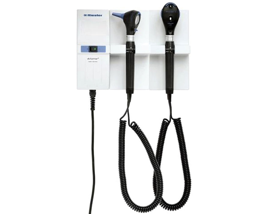 Ri-former Wall Diagnostic System - Base Unit with L2 LED Otoscope & L2 Xenon Ophthalmoscope