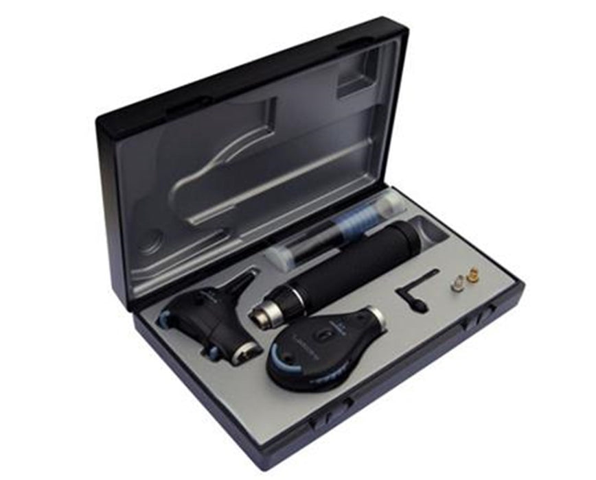 Ri-scope L Otoscope / Ophthalmoscope Diagnostic Set, Otoscope L3 LED / Ophthalmoscope L2 LED, C- Handle for Lithium Batteries