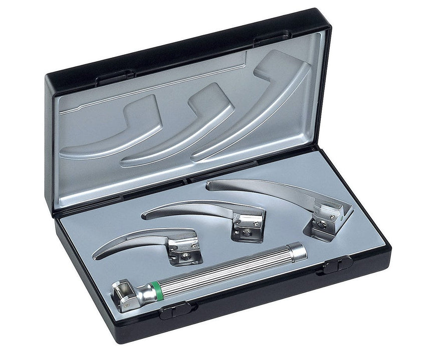 Ri-integral Fiber-Optic Laryngoscope Set, Miller Baby - 2.5V Xenon