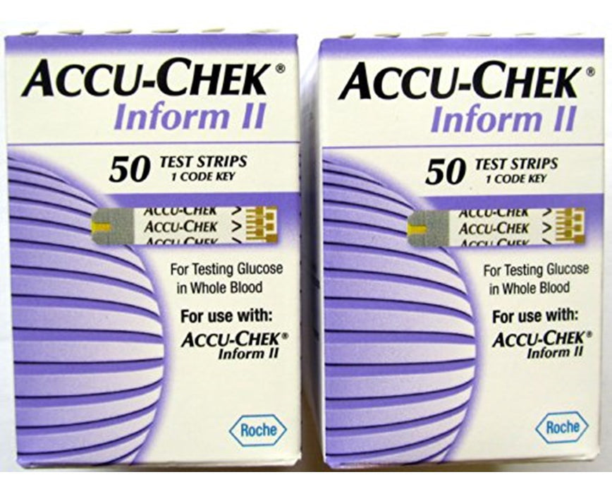 Roche Accu-Chek Inform II Test Strips. Save at Tigermedical — Tiger Medical