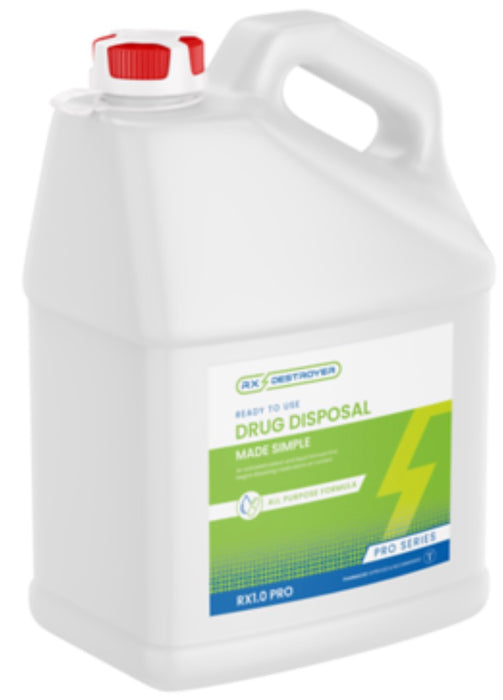 1-Gal. Rx Drug Waste / Disposal Container Pro (4/cs)