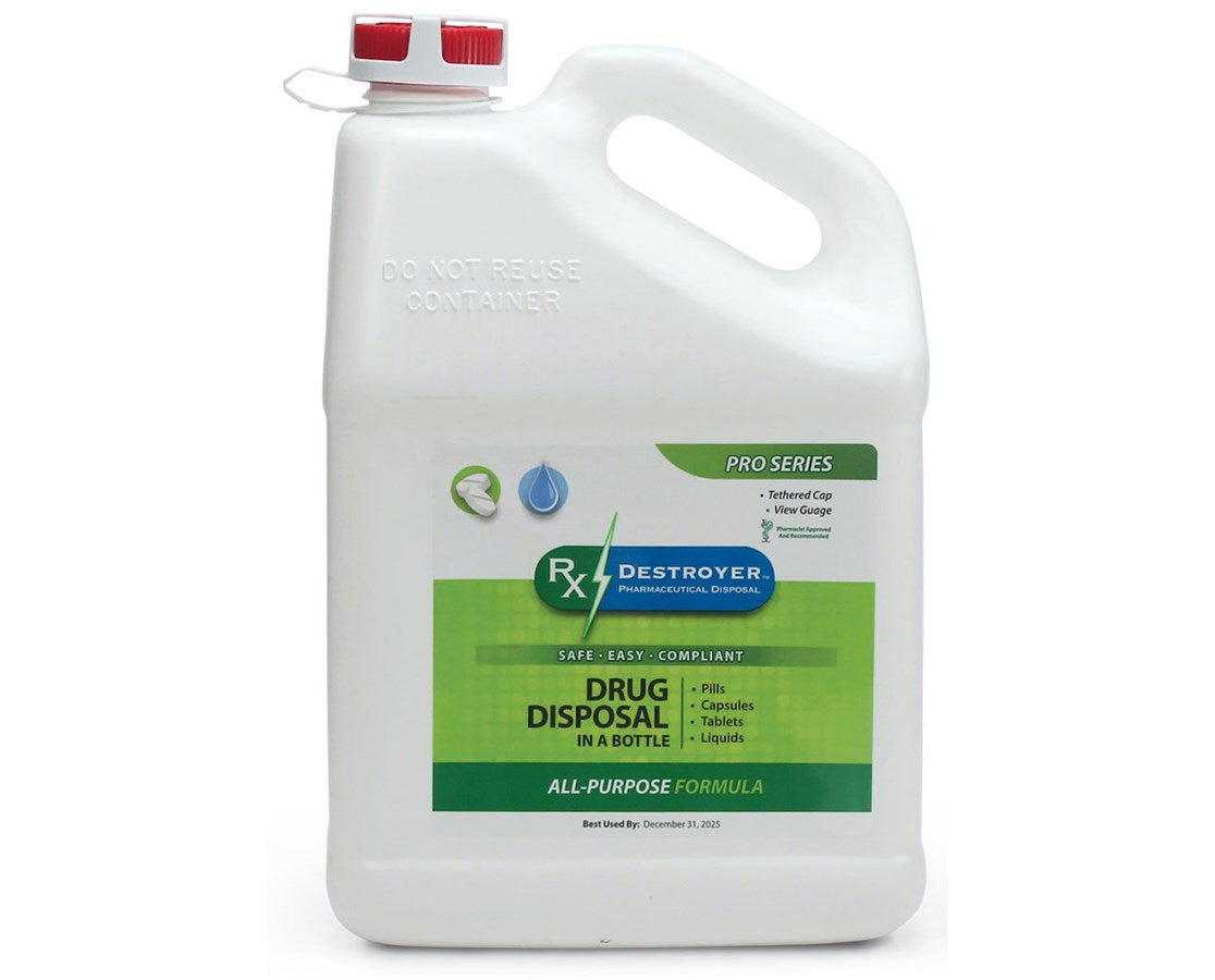 Rx Destroyer Rx Destroyer Drug Waste / Container Pro - Save at — Tiger ...