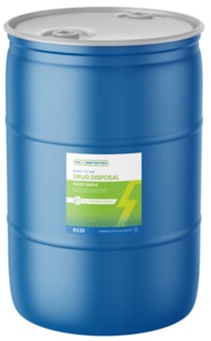 30 Gallon All-Purpose Rx Drug Waste Disposal Drum