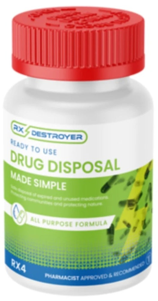 Rx Destroyer Drug Waste Disposal Bottles. Save at Tigermedical — Tiger ...