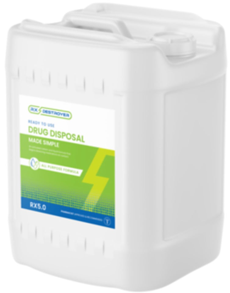 Sharps Rx Pro Rx Destroyer All-Purpose Rx Drug Waste Container. Save at Tigermedical ...