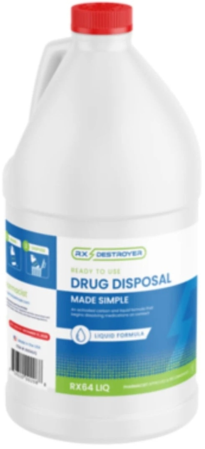 Rx Destroyer Drug Liquid Waste Disposal Bottle. Save at Tigermedical ...