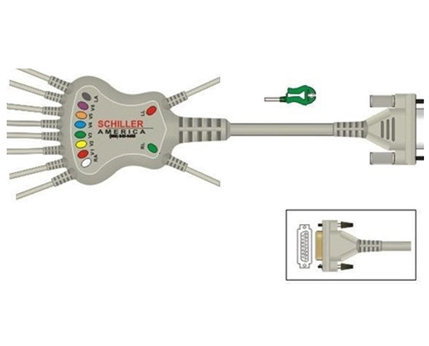 Stress Patient Cable, American Heart Association Standard