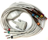 10-wire Patient Cable, AHA 2m, Banana Plug Type