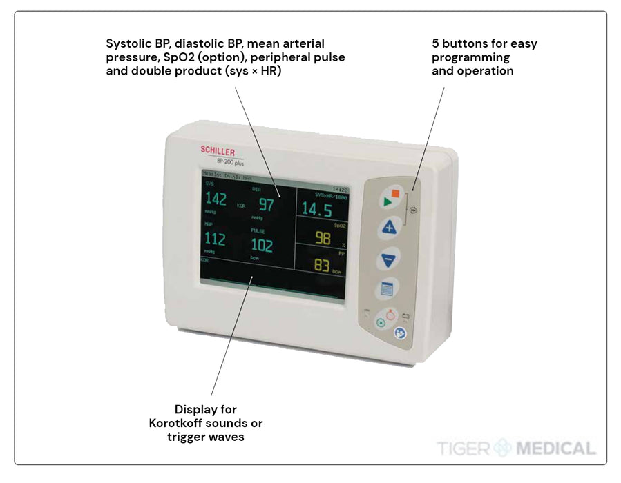 Blood Pressure Monitor w/ Stress Test (BP-200 Plus)