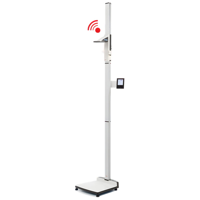 Bariatric EMR Wireless Scale w/ Height Measurement [284]. 11" to 7' 2" Measurement