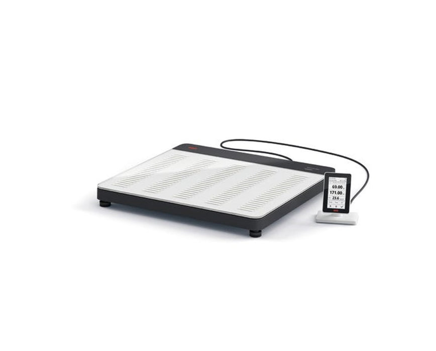 650 EMR-Validated Flat Scale with ID-Display & Stable Glass Platform