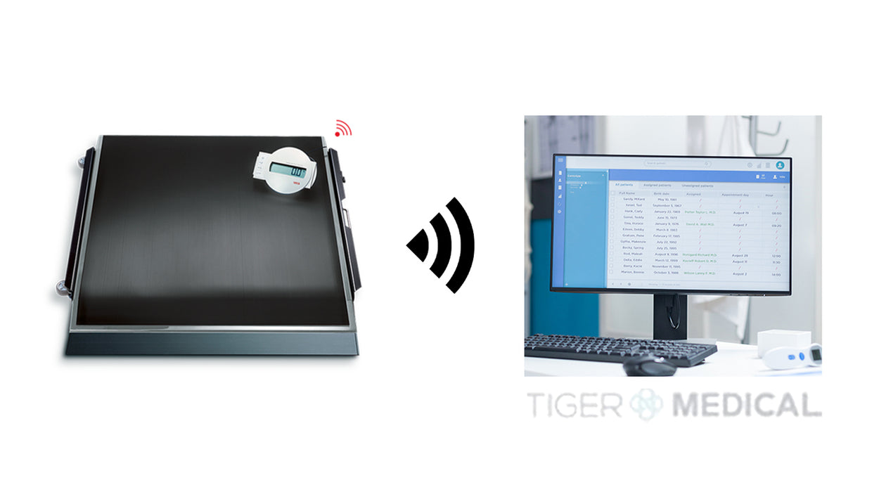 674 Mobile Bariatric Digital Platform / Wheelchair Scale