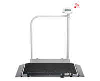 Bariatric 676 Digital Wheelchair Scale with Handrail & Wireless Transmission