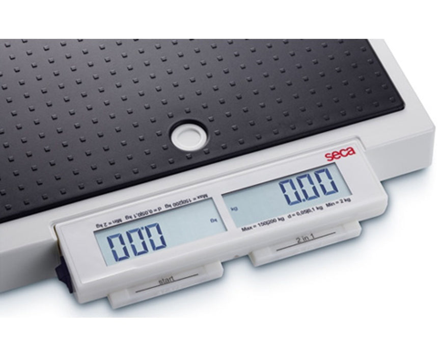 874 Flat Scale for Mobile Use Doctor's scale with Double Display