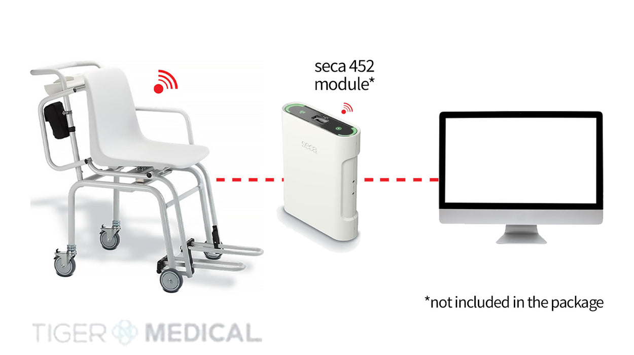 Bariatric 954 Digital Chair Scale with EMR Wireless Transmission