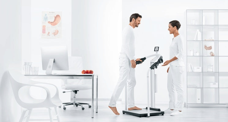 BIA Platform mBCA 554 Body Composition Analyzer with Handrail