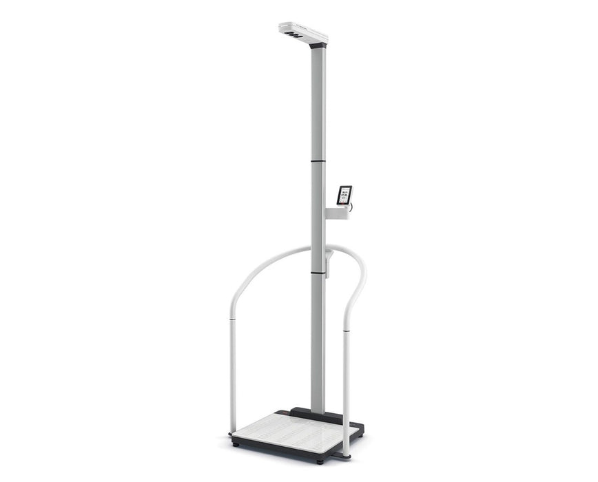 EMR-Validated Scale with ID-Display, Handrail & Ultrasonic Height Measurement